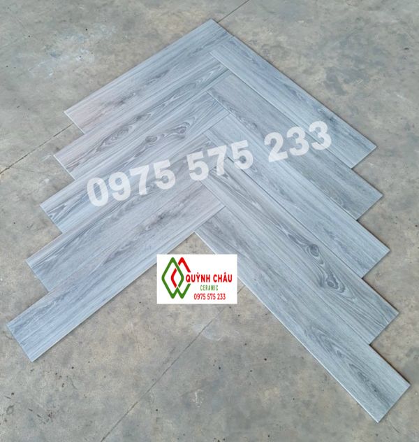 Gạch giả gỗ xám gi 15x80 trung quốc cao cấp