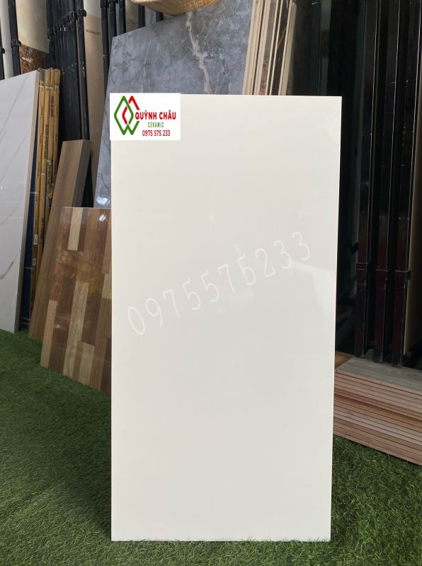 Gạch ốp tường 40x80 trắng trơn trắng tinh trung quốc