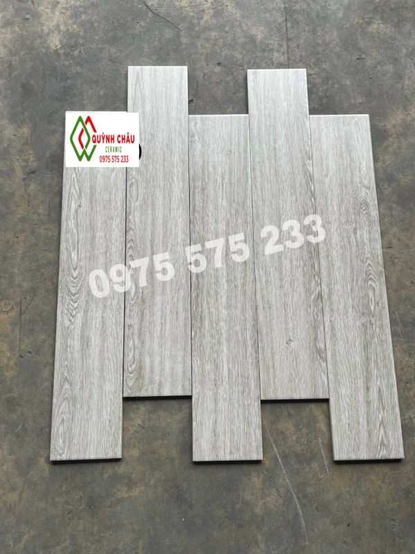 Gạch giả gỗ xám cao cấp 15x80 trung quốc