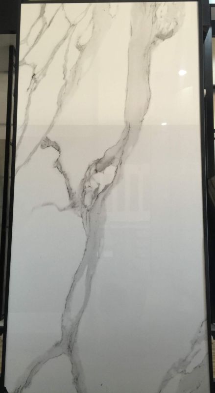 Gạch lát nền ốp tường 80x160 trắng vân mây xám ấn độ cao cấp 3067