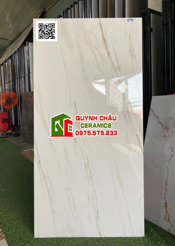 Gạch 600x1200 ấn độ đá trắng vân vàng giá rẻ quận 3