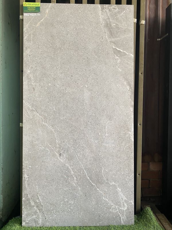 Gạch 60x120 màu xám đồng chất bóng kiếng chựu lực chống trầy Gạch 60x120 màu xám đồng chất bóng kiếng chựu lực chống trầy