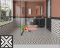 Gạch bông men 30x30 hoạ tiết trắng đen