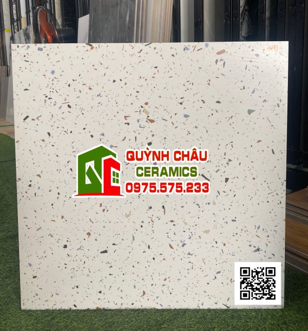 Gạch terrazzo đá bóng mờ 60x60 ấn độ lót sàn cao cấp