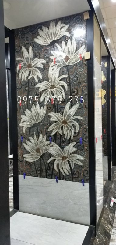 Gạch nhập khẩu 60x120 họa tiết bông hoa đẹp cao cấp