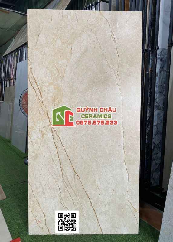 Gạch ốp lát ấn độ 80x160 mờ vân kem cao cấp 4708