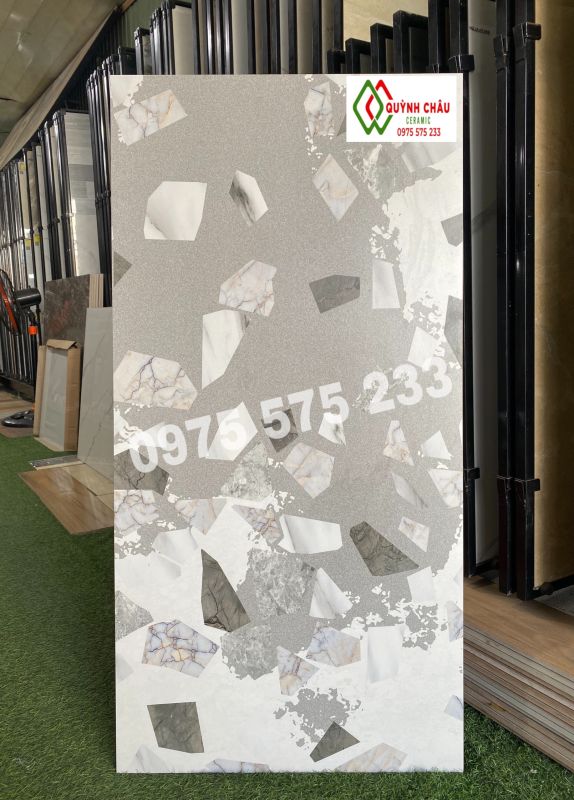 Gạch ốp lát terrazzo mờ 60x120 mẫu mới đẹp sang trọng giá rẻ