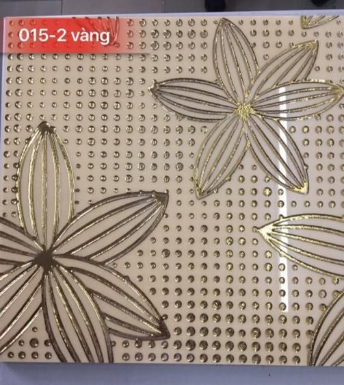 GẠCH ĐIỂM, GẠCH NHŨ VÀNG 30X30 CAO CẤP GIÁ RẺ 015-2 VÀNG