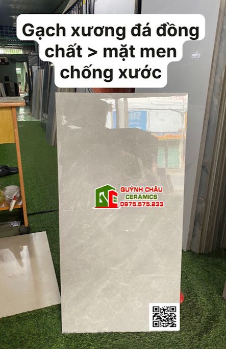 Gạch đồng chất 40x80 bề mặt chống xước xám đá trung quốc