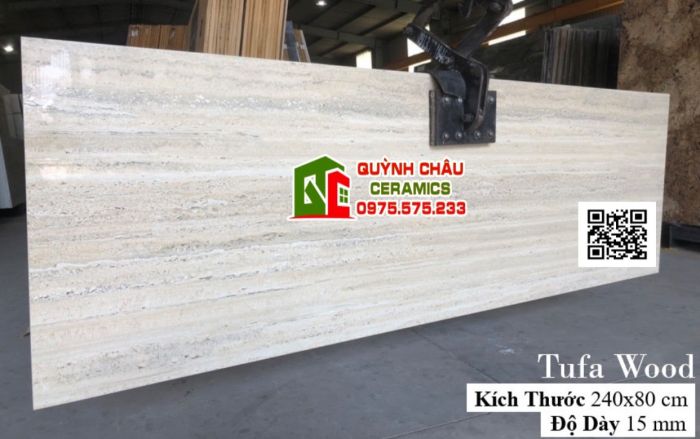 Gạch nhập khẩu 80x240 bề mặt vân đá sọc xương đá siêu dày
