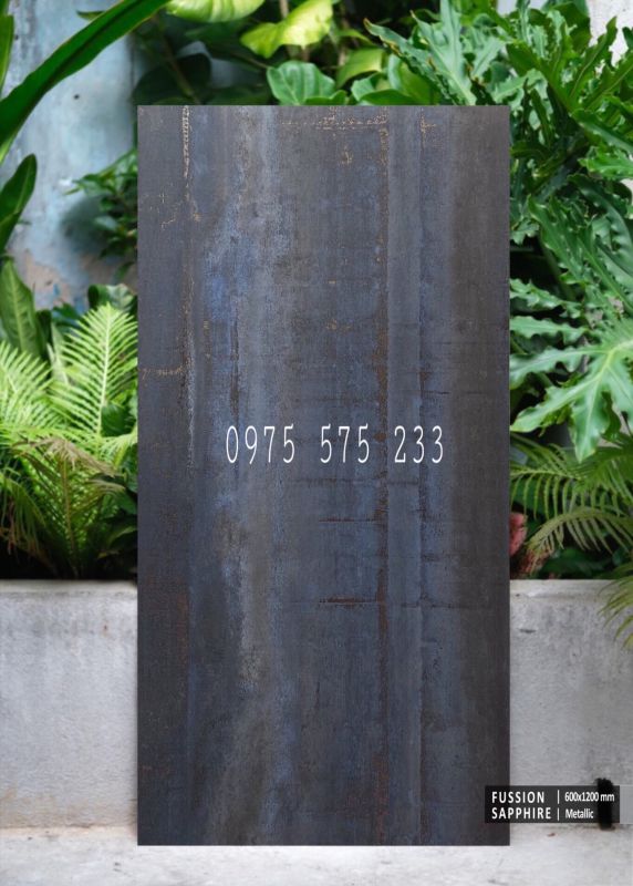 Gạch mờ khổ to 60x120 cổ điển xám hiệu ứng đẹp