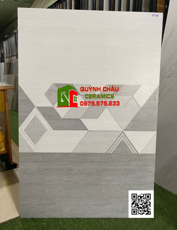Gạch ốp dán tường 40x80 men đá mờ xám CMC Gạch ốp dán tường 40x80 men đá mờ xám CMC
