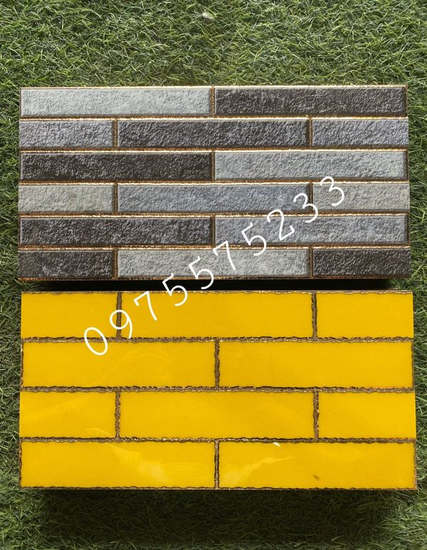 Gạch nhũ vàng 15x30 ốp tường màu vàng khắc kim đẹp