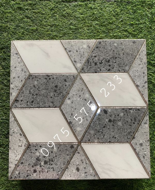 Gạch điểm 30x30 nhũ vàng bạc ốp lát trang trí đẹp