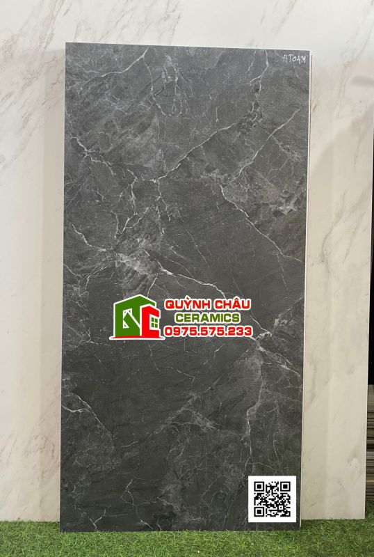 Gạch ốp lát 60x120 bề mặt mờ màu xám vân đá rạn chống trơn trượt