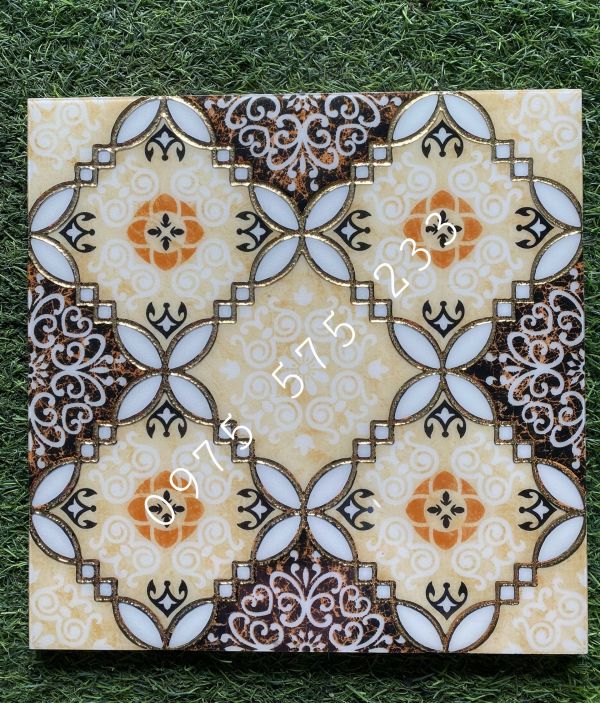 Gạch điểm nhũ mạ vàng ốp tường 30x30 mẫu mới đẹp nhất