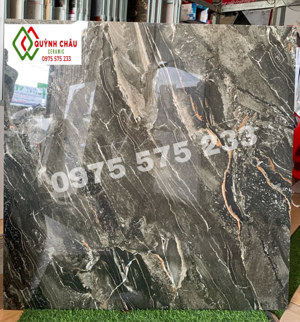 Gạch lát nền catalan 100x100cm vân đá vi tinh siêu bóng