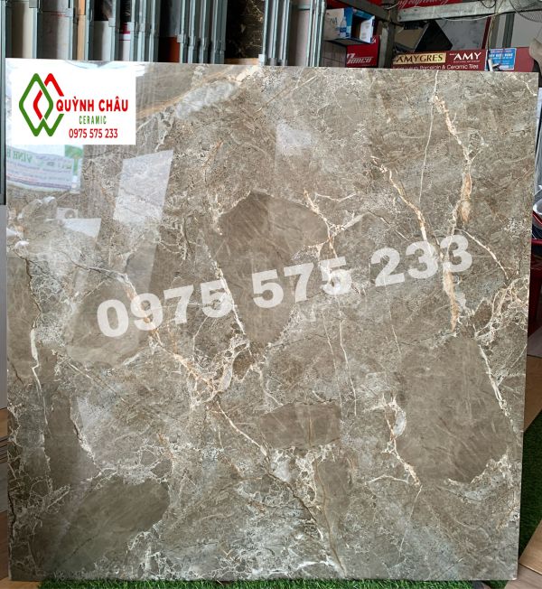 Gạch khổ lớn 1000x1000mm vân đá bóng kiếng đẹp
