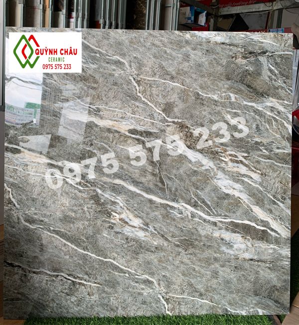 Gạch lát nền 100x100 catalan vân đá bóng kiếng mẫu mới nhất