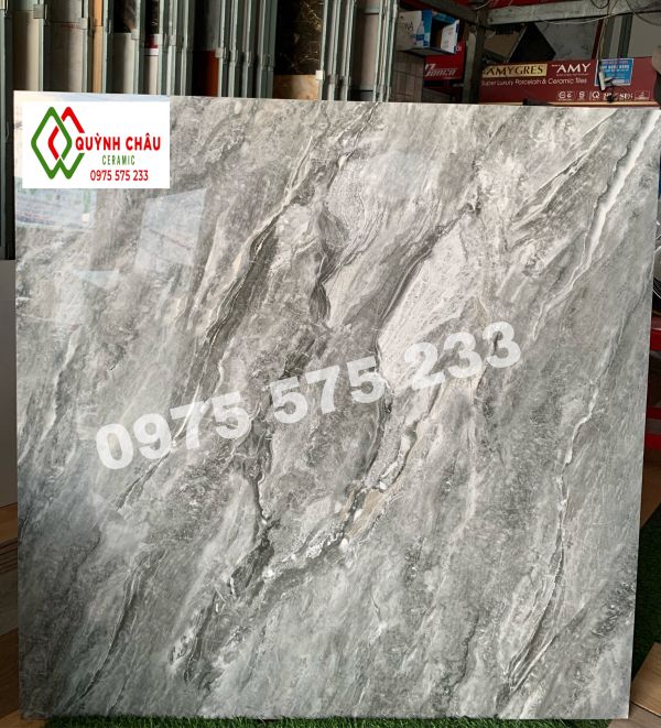 Showroom bán gạch lát nền 100x100 mẫu đẹp bóng kiếng