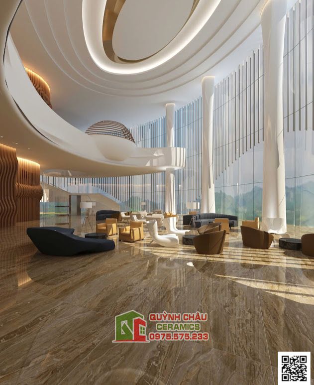 Gạch tasa 80x160 vân đá nâu bóng kiếng
