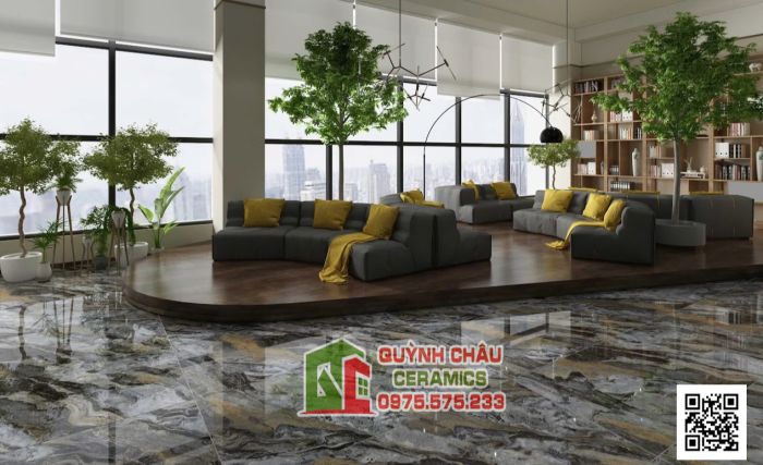 Gạch ốp lát tasa 80x160 vân đá siêu bóng