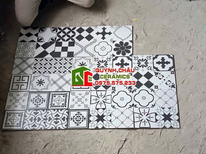Gạch bông 30x30 mix hoạ tiết hoa văn đẹp