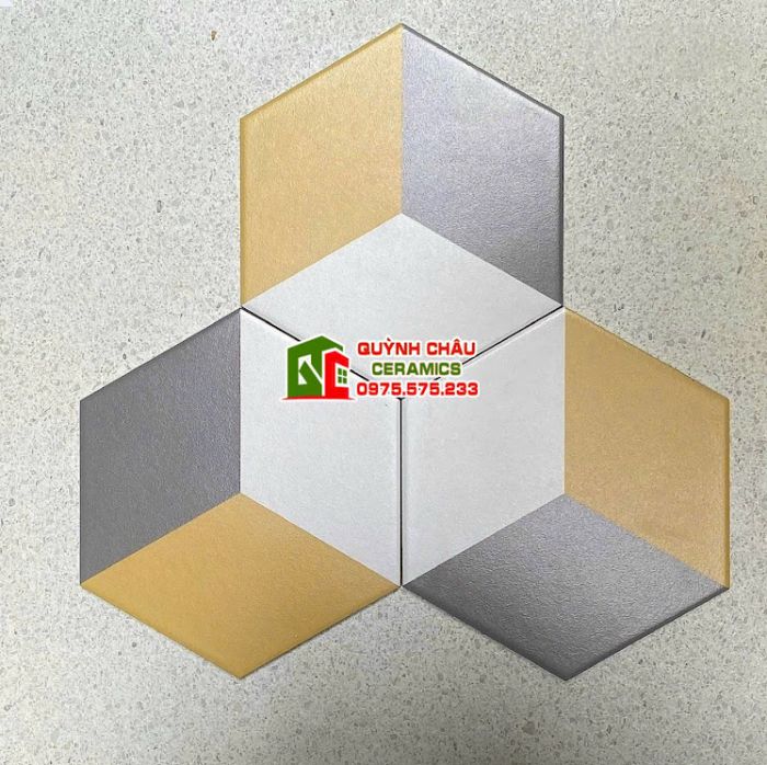 Mẫu gạch lục giác 200x230 trang trí ốp lát đẹp 4222