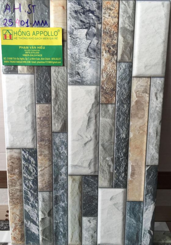 GẠCH ỐP TƯỜNG TRANG TRÍ  25X40 GIÁ RẺ 1554