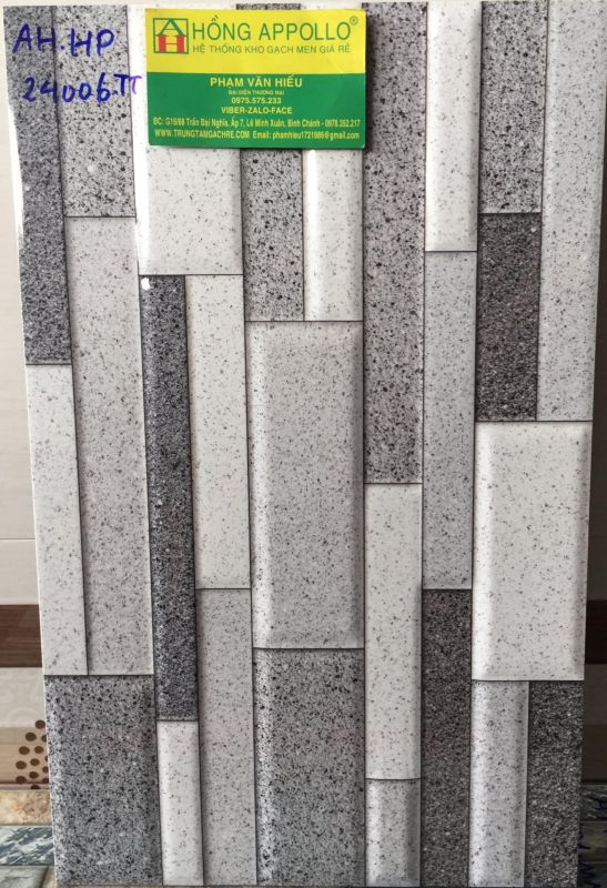 GẠCH ỐP TƯỜNG TRANG TRÍ  25X40 GIÁ RẺ 1557