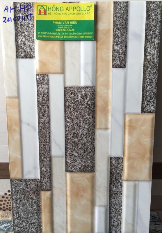 GẠCH ỐP TƯỜNG TRANG TRÍ  25X40 GIÁ RẺ 1559