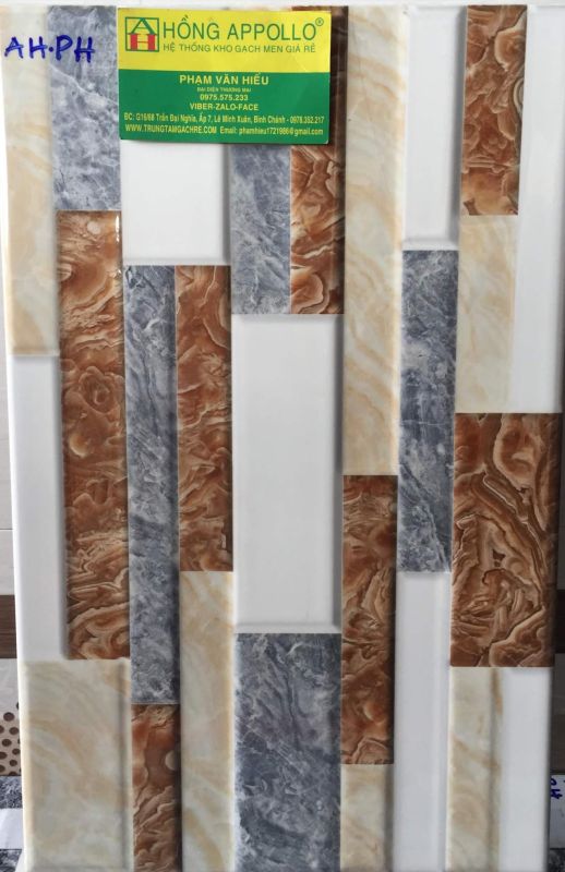 GẠCH ỐP TƯỜNG TRANG TRÍ  25X40 GIÁ RẺ 1562