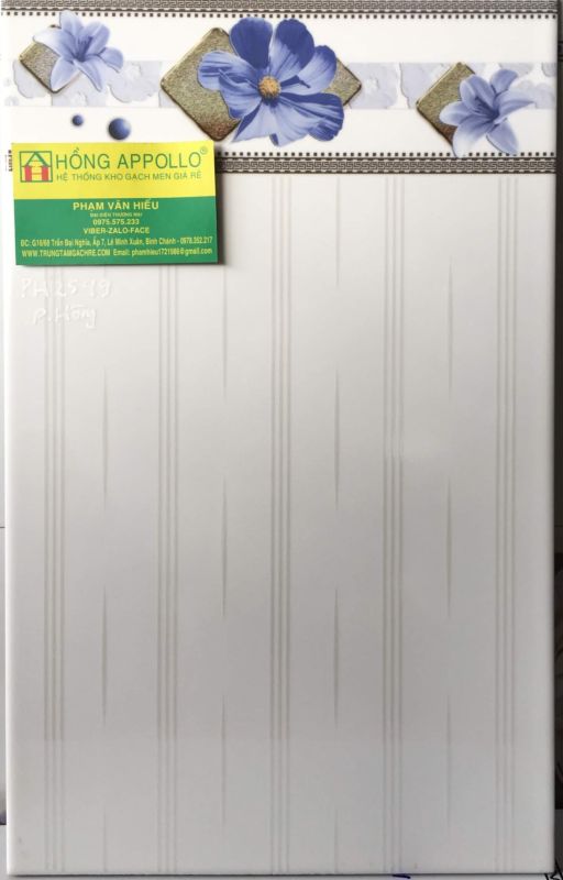 GẠCH ỐP TƯỜNG 25X40 GIÁ RẺ 1605