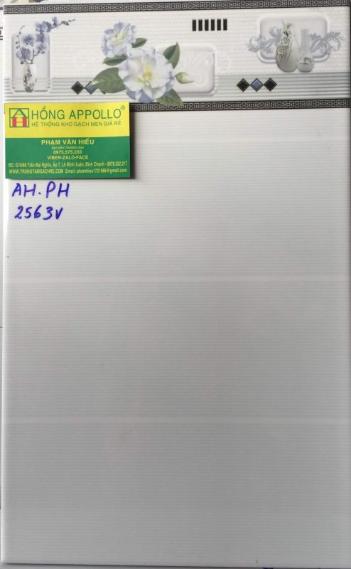 GẠCH ỐP TƯỜNG 25X40 GIÁ RẺ 1607