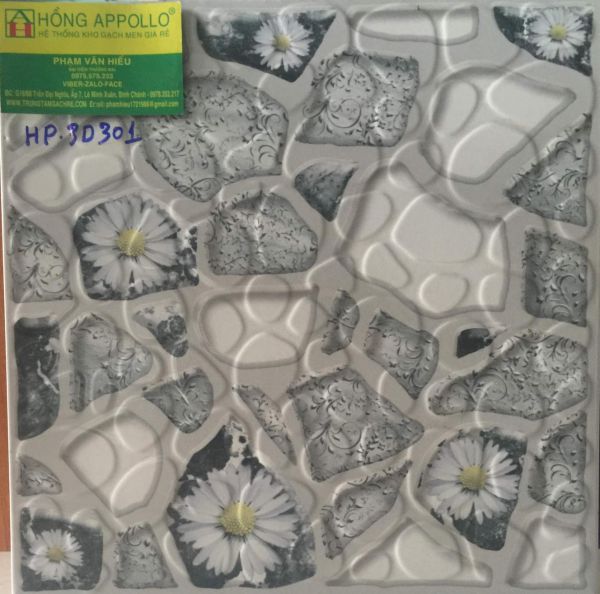 GẠCH LÁT NỀN NHÀ VỆ SINH 30X30 GIÁ RẺ.3D301