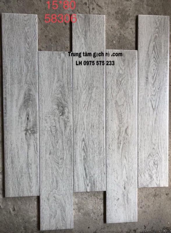 Gạch lát nền giả gỗ 15x80 cao cấp 58306HV