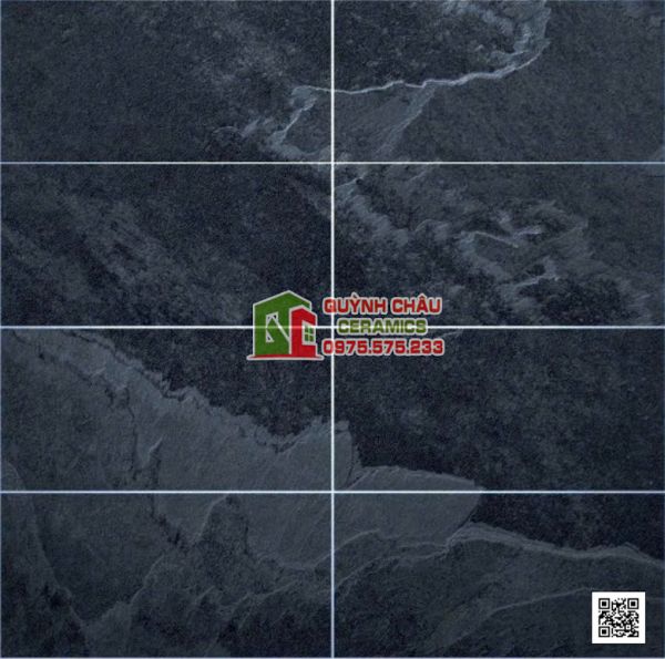 Gạch 30x60 ấn độ đen mờ giả đá cao cấp Gạch 30x60 ấn độ đen mờ giả đá cao cấp