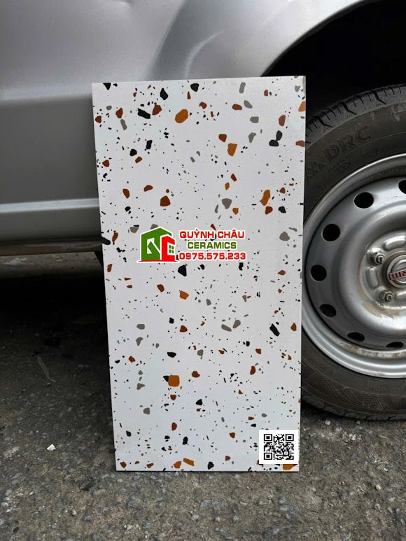 Gạch 30x60 terrazzo màu đa sắc đẹp