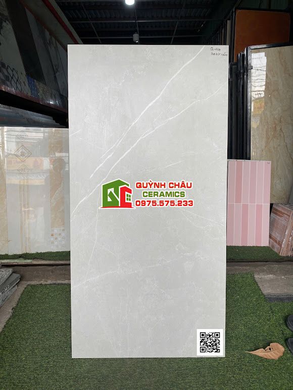 Gạch 60x120 baby skin mờ mịn xám xương trắng cao cấp