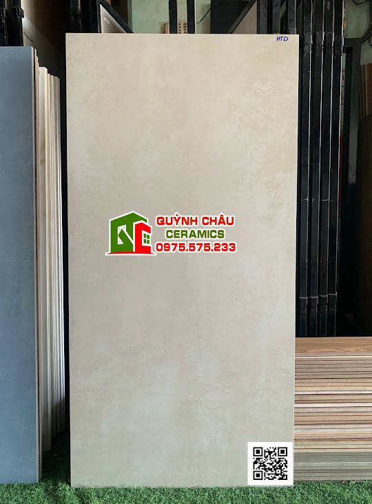 Gạch 60x120 bóng mờ kem nhẹ láng mịn baby skin