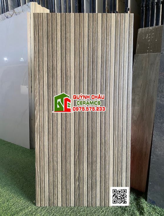 Gạch 60x120 họa tiết lam giả vân gỗ ốp lát kiểu cách đẹp