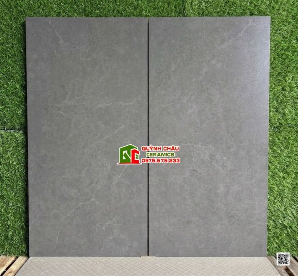 Gạch 60x120 kis granite đá mờ xám đậm