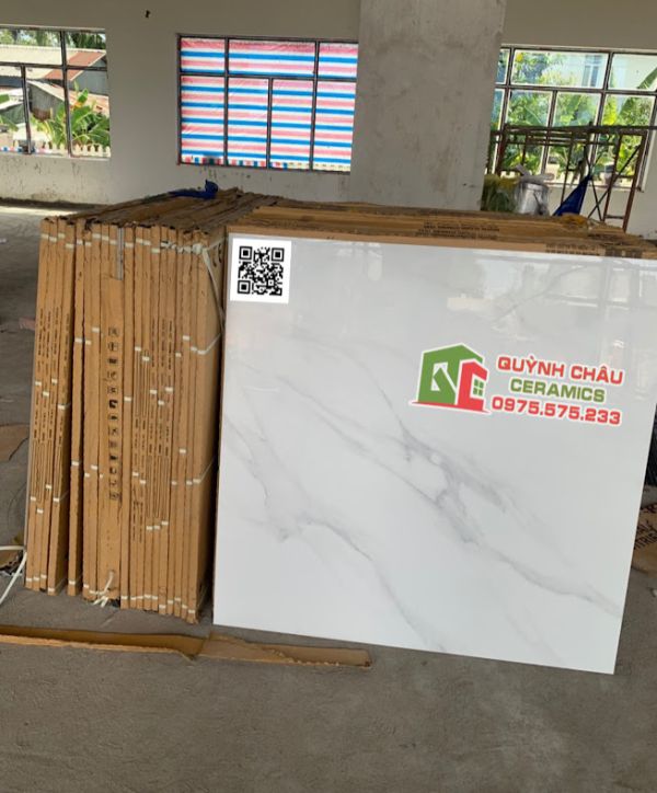 Gạch ấn độ 120x120 vuông đá bóng kiếng siêu bền đẹp