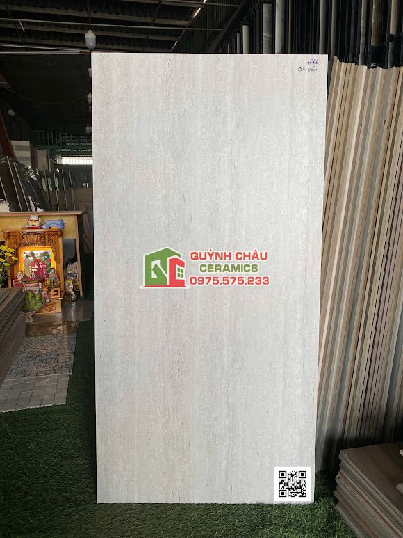 Gạch ấn độ 60x120 vân đá travertine    