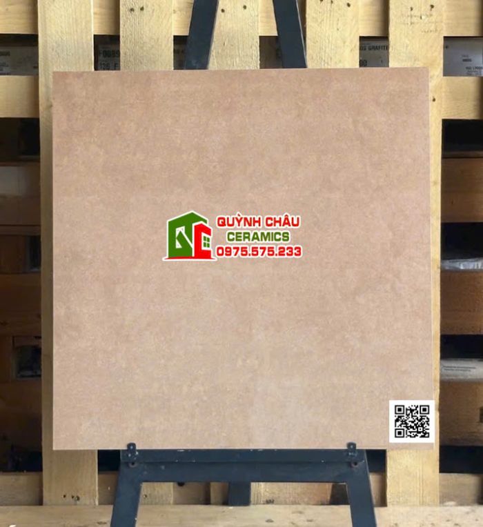 Gạch ấn độ 60x60 mờ nâu da bò cao cấp      