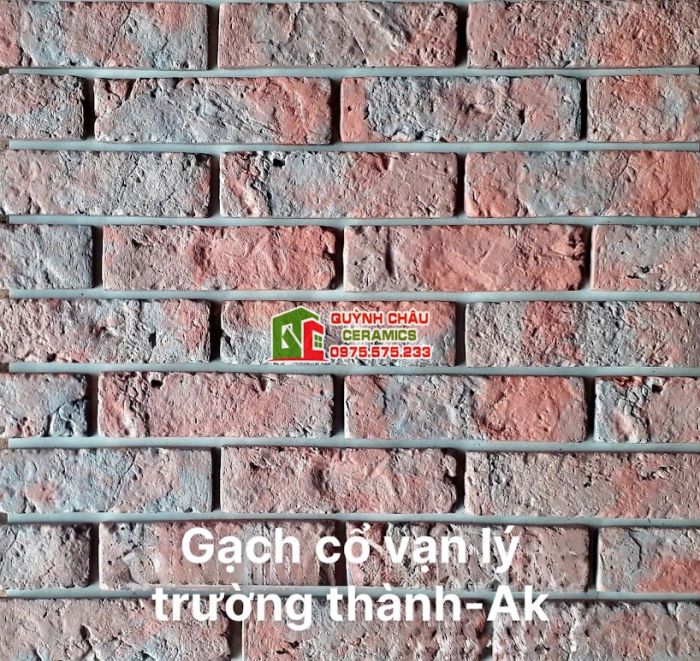 Gạch bê tông màu giả cổ vạn lý trường thành