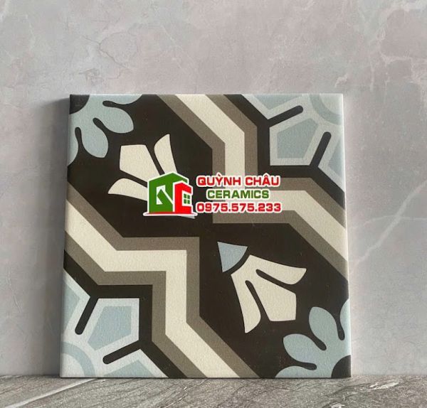 Gạch bông 20x20 giả hoa văn cổ xưa