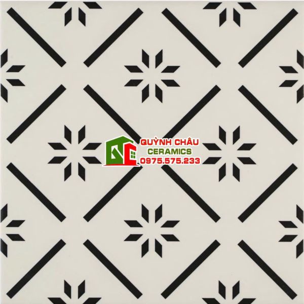 Gạch bông 20x20 hoa văn vẻ đẹp thẩm mỹ