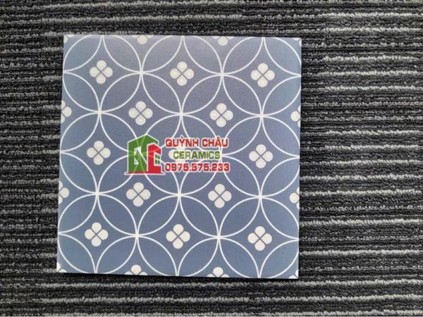 Gạch bông 20x20 hoa văn xen cổ điển