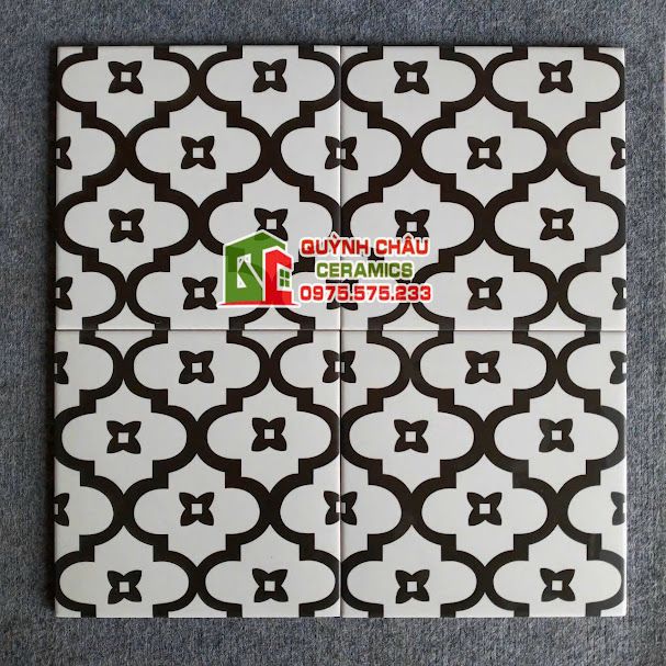 Gạch bông 20x20 lát nền hoa văn sắc xảo